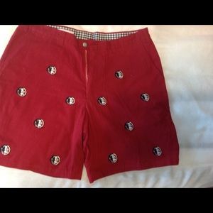 Pennington and Bailes FSU stadium shorts